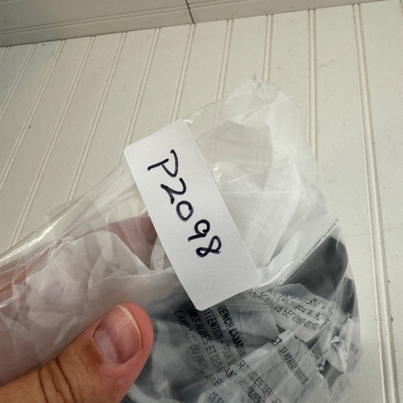 NWT Skims Recycled Swim Mid Waist Bottom Onyx Black Large - Picture 5 of 6